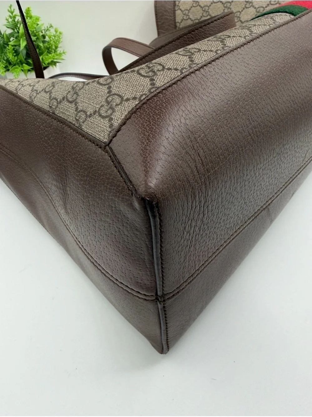 Gucci Ophidia GG Supreme Tote EUC w/ Pouch
